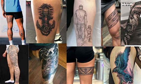 thigh tattoos for men